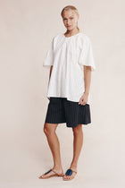 LIBERTY SHORT SLEEVE SHIRT - IVORY