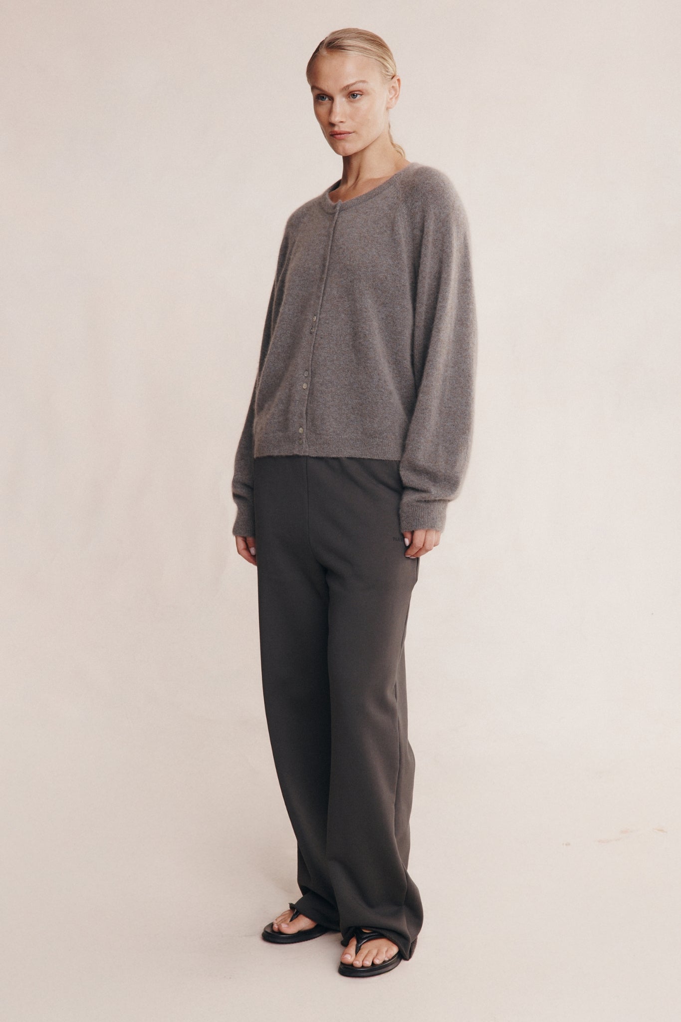 BABETTE CARDIGAN - SQUIRREL