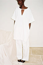 RENNIE DRESS - BLANC