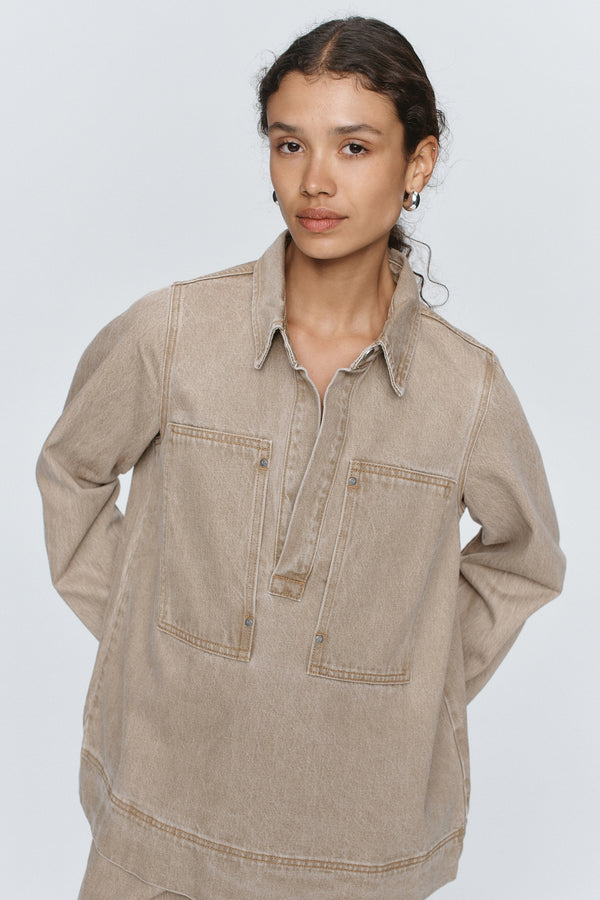ELKA SHIRT - CHAI