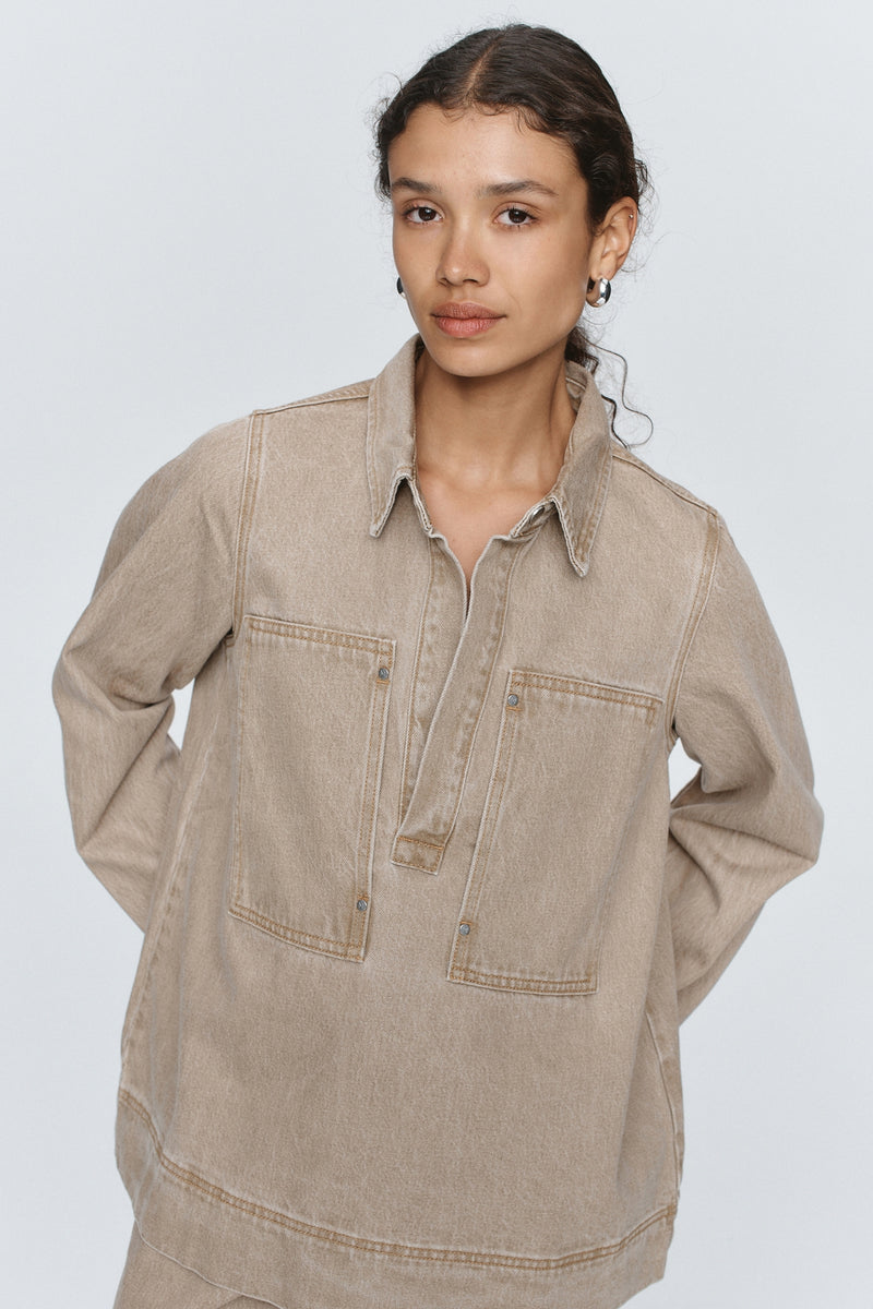 ELKA SHIRT - CHAI