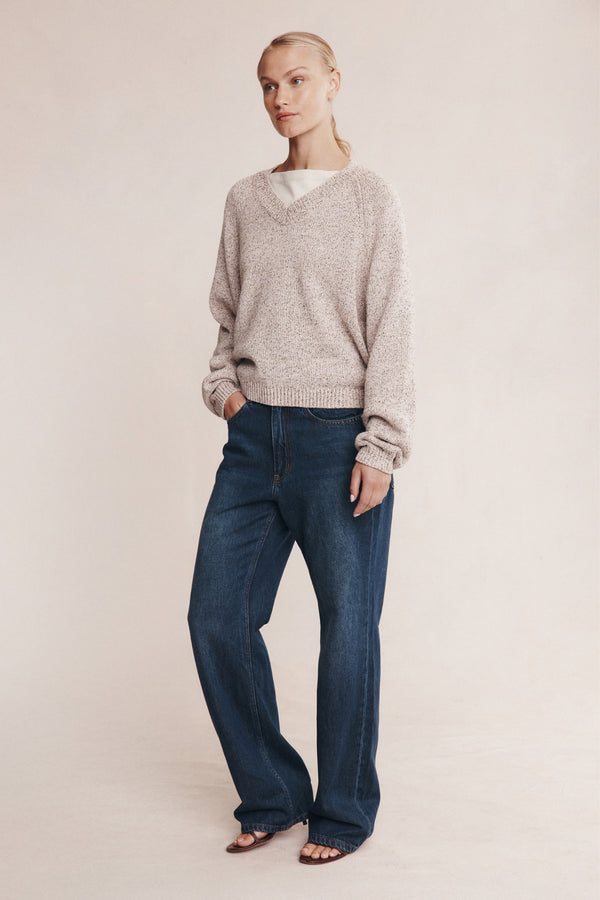MOSS SWEATER - FLEUR SPECKLE