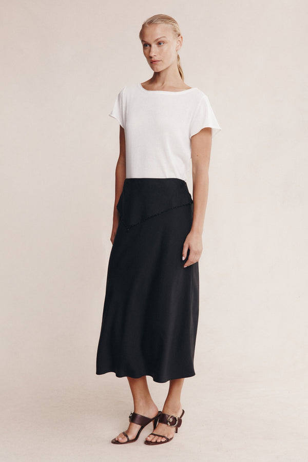 FLORIANE SKIRT - BLACK