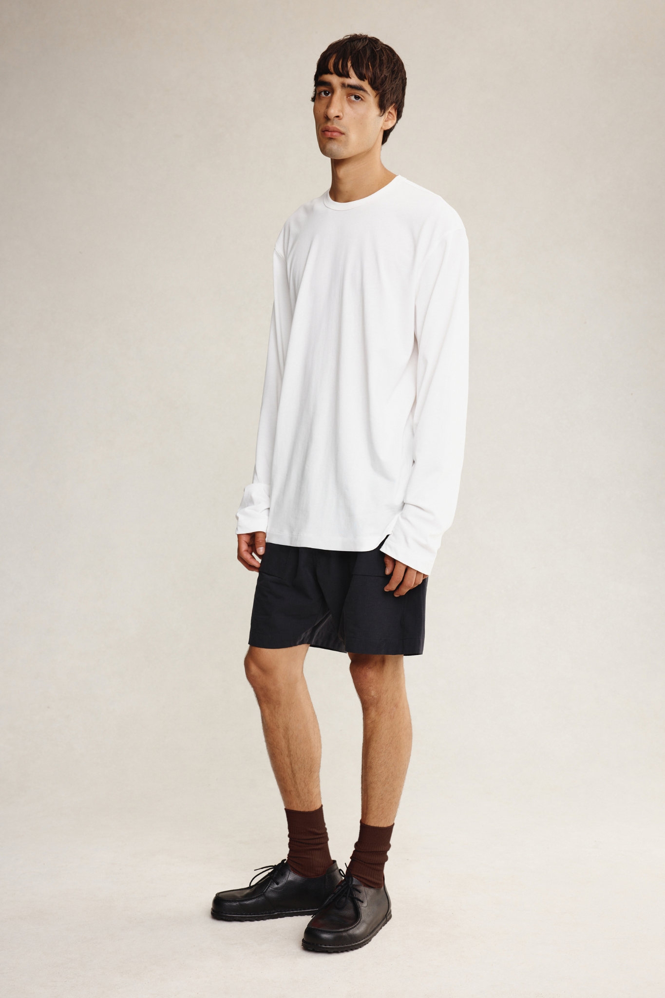 KOSTA LONG SLEEVE TEE - IVORY