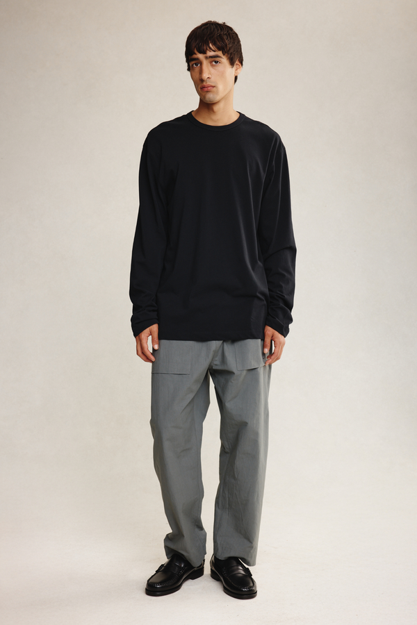 KOSTA LONG SLEEVE TEE - BLACK