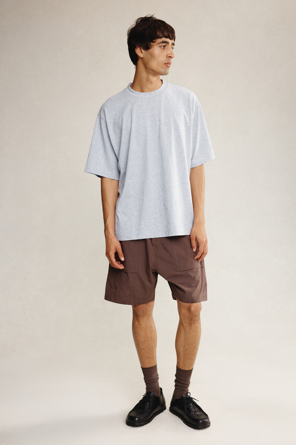 GILL TEE - GREY MARLE