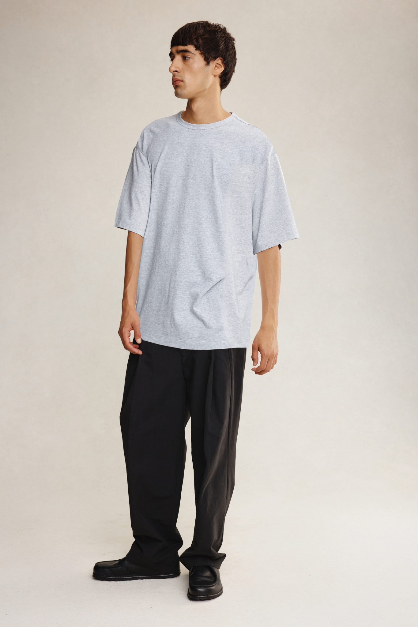 KOSTA TEE - GREY MARLE