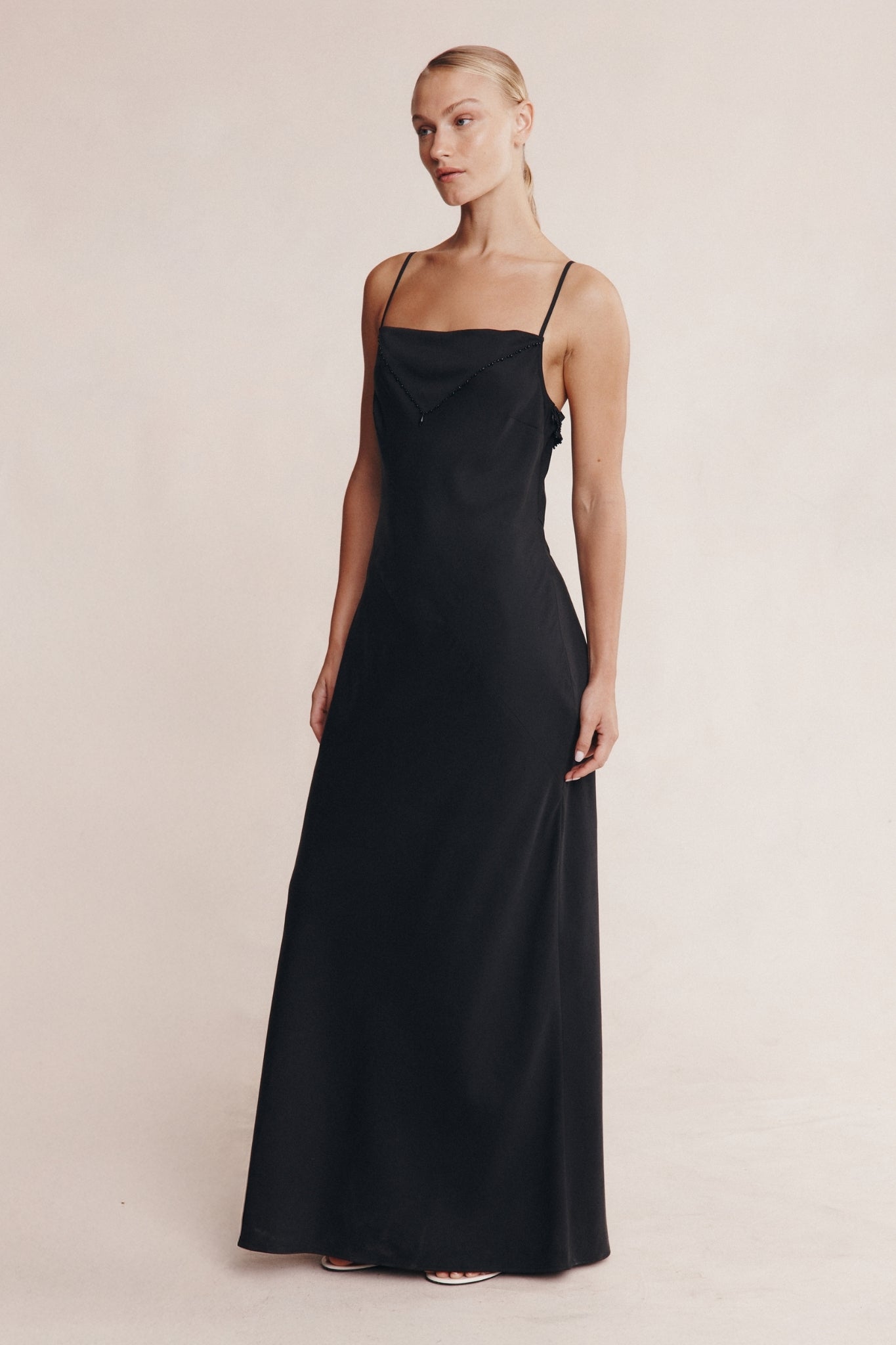 FLORIANE DRESS - BLACK