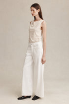 CROSS STITCH JEAN - BLANC