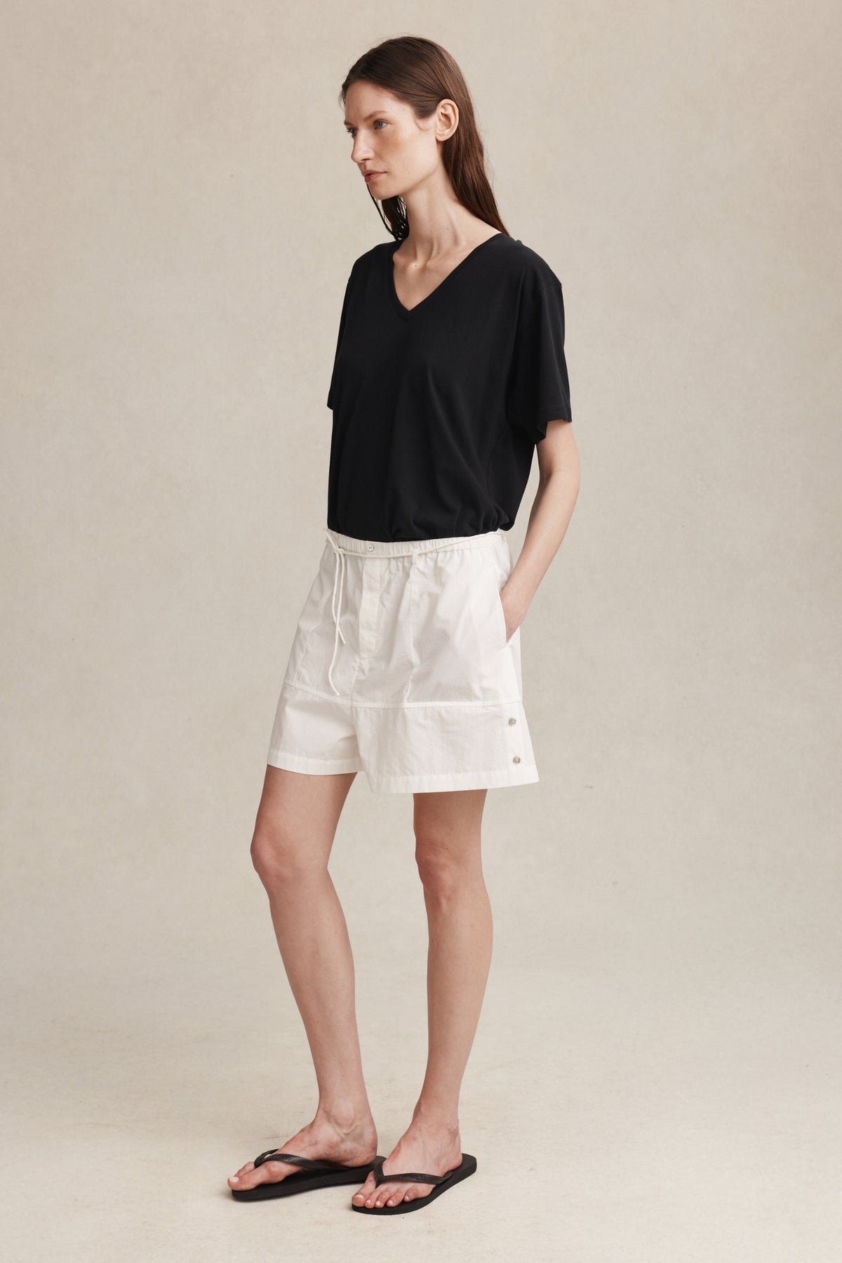 DIYA SHORT - BLANC