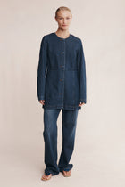 RIANA JACKET - DARK WASH