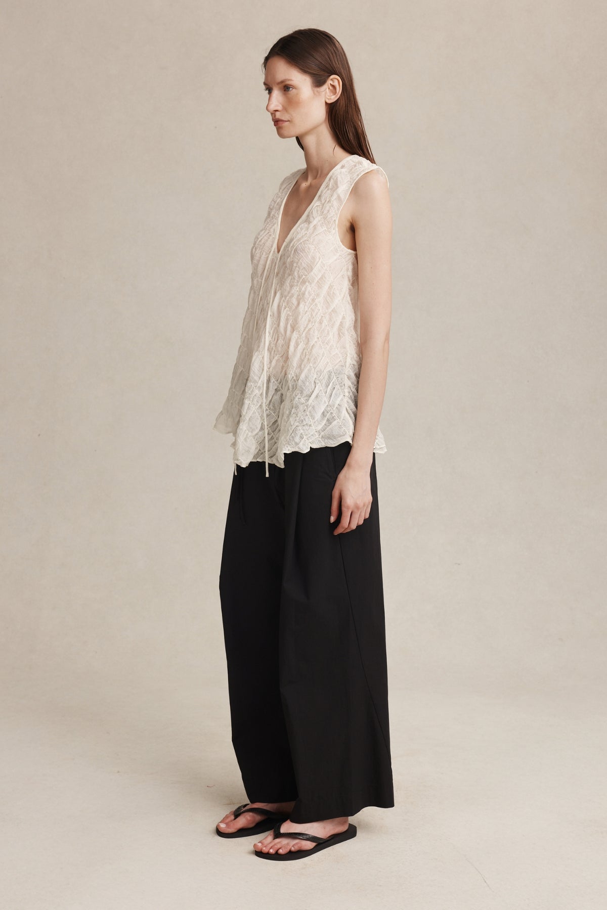 BLANCHE TOP - IVORY