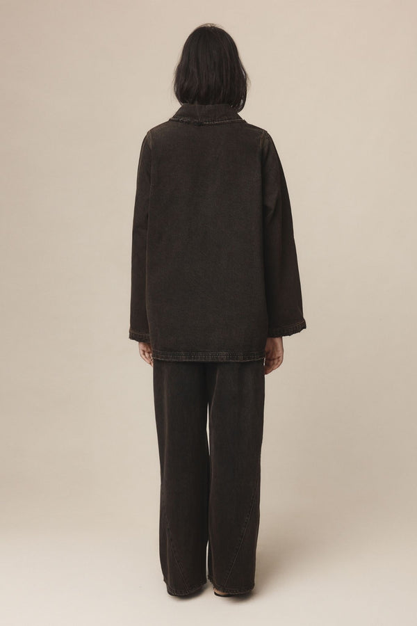 MONO JACKET - TOBACCO