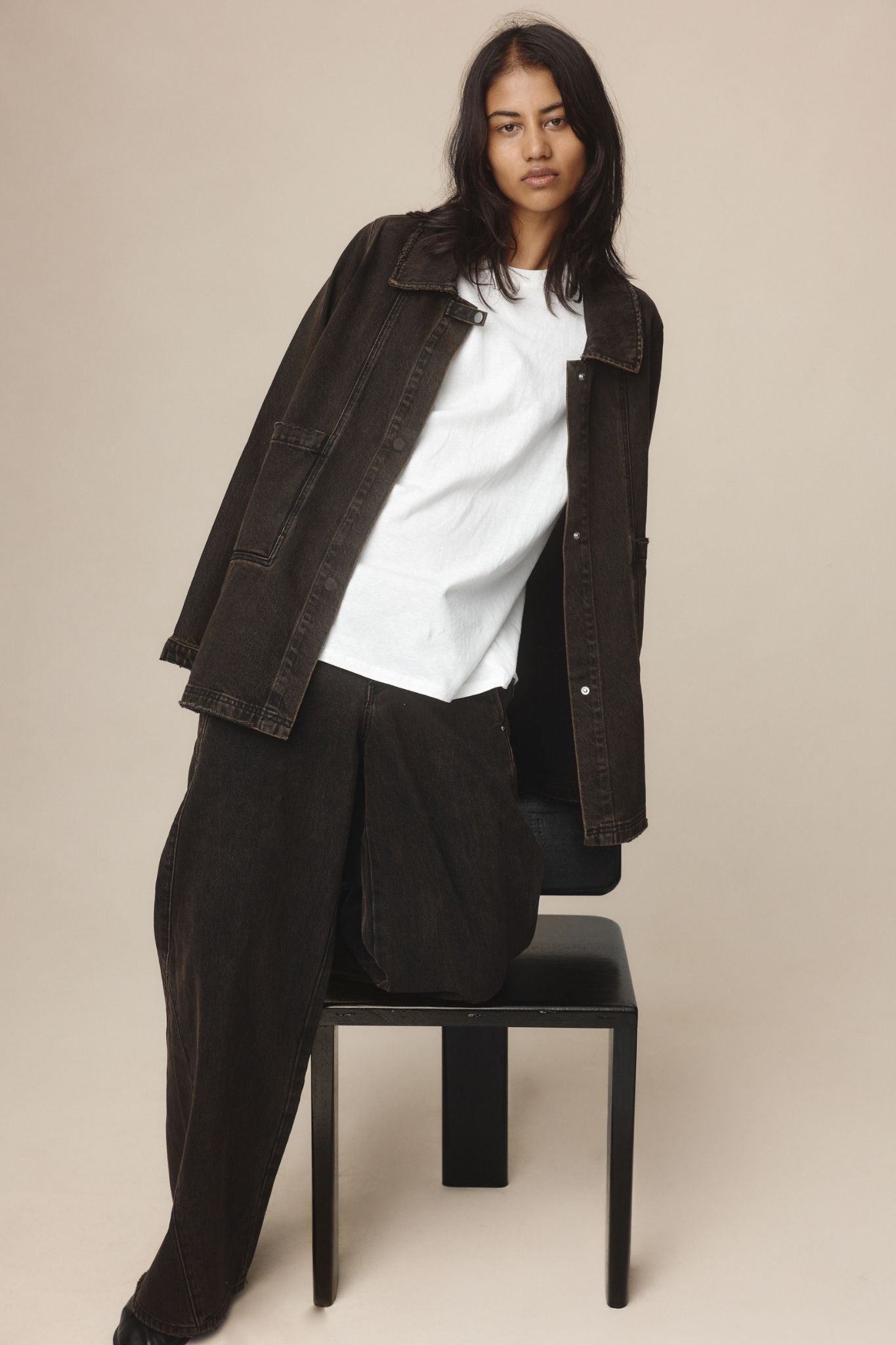 MONO JACKET - TOBACCO