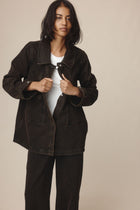 MONO JACKET - TOBACCO