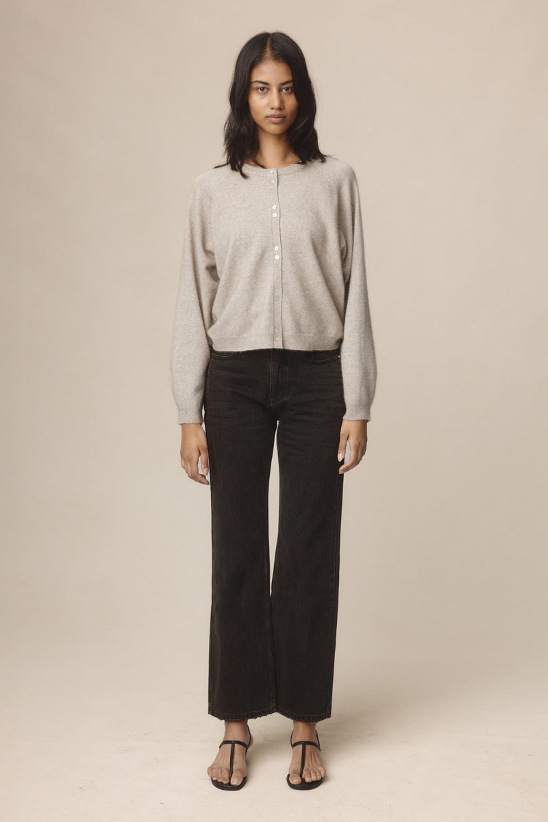BABETTE CARDIGAN - BUFF