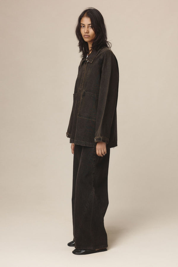 MONO JACKET - TOBACCO