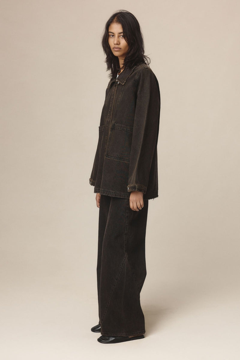 MONO JACKET - TOBACCO