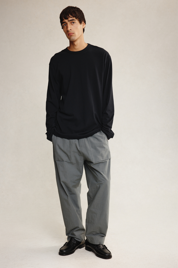 KOSTA LONG SLEEVE TEE - BLACK