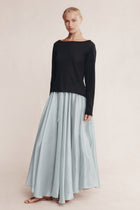 JILL KNIT TOP - BLACK