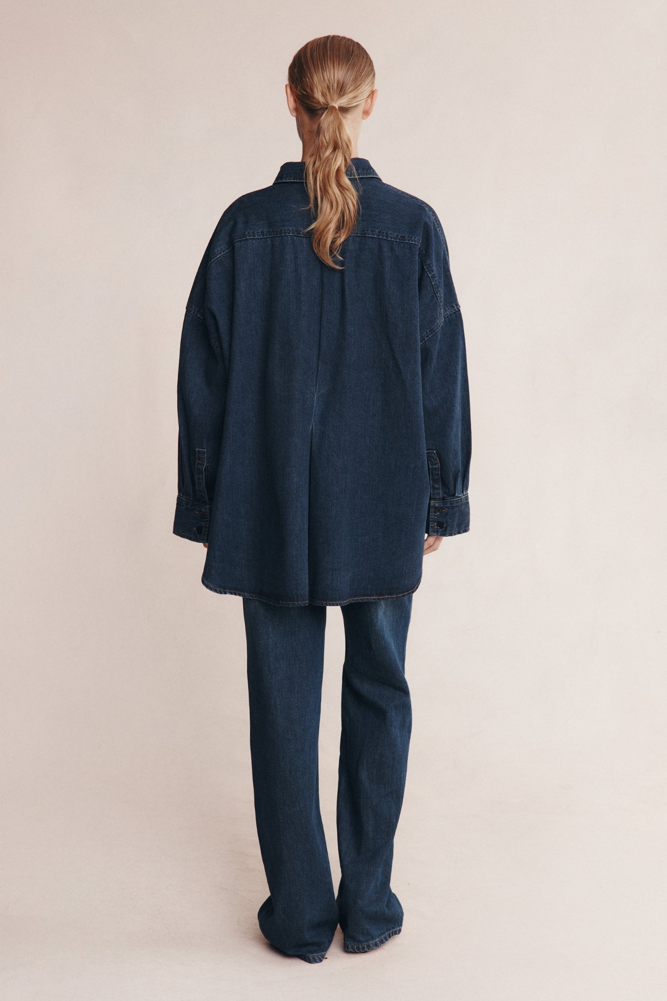 JORDY SHIRT - DARK WASH