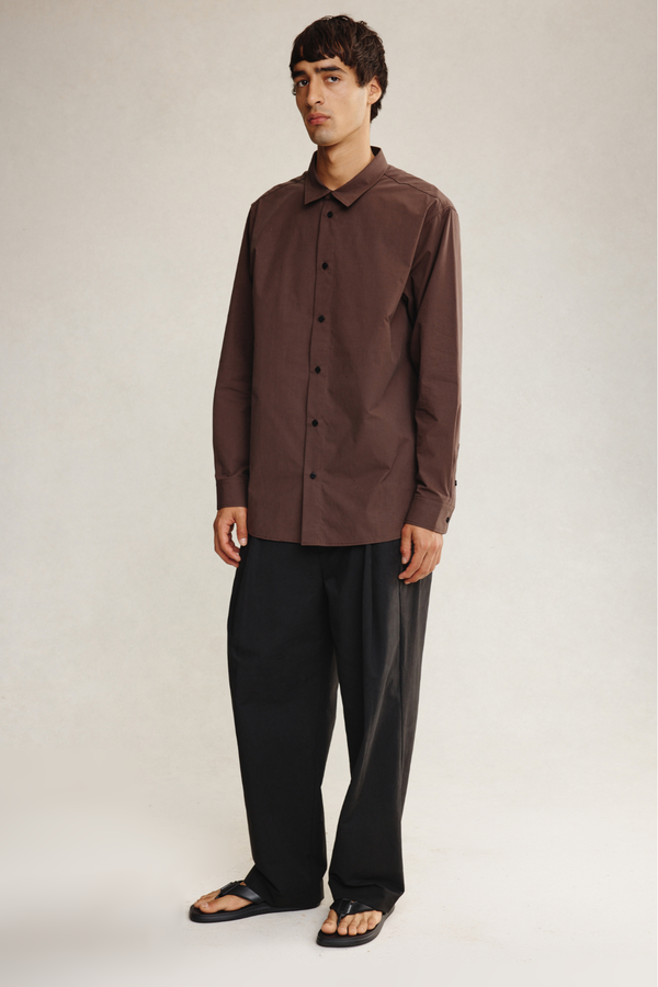 FELIPE SHIRT - CHOCOLATE