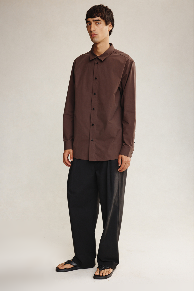 FELIPE SHIRT - CHOCOLATE
