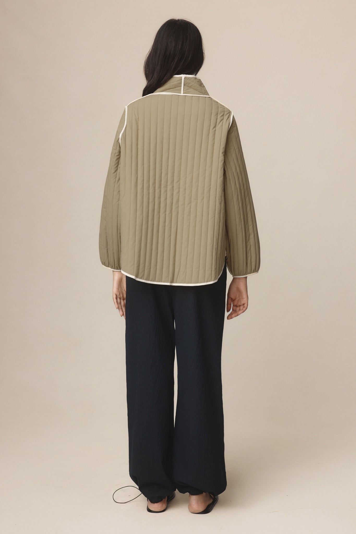 AGNES JACKET - PUTTY