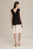 BLANCHE TOP - BLACK