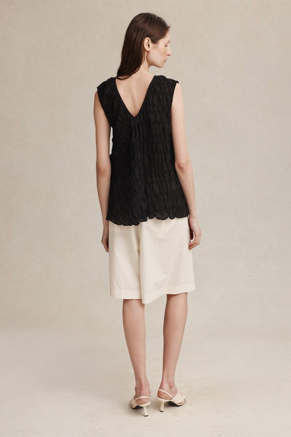 BLANCHE TOP - BLACK