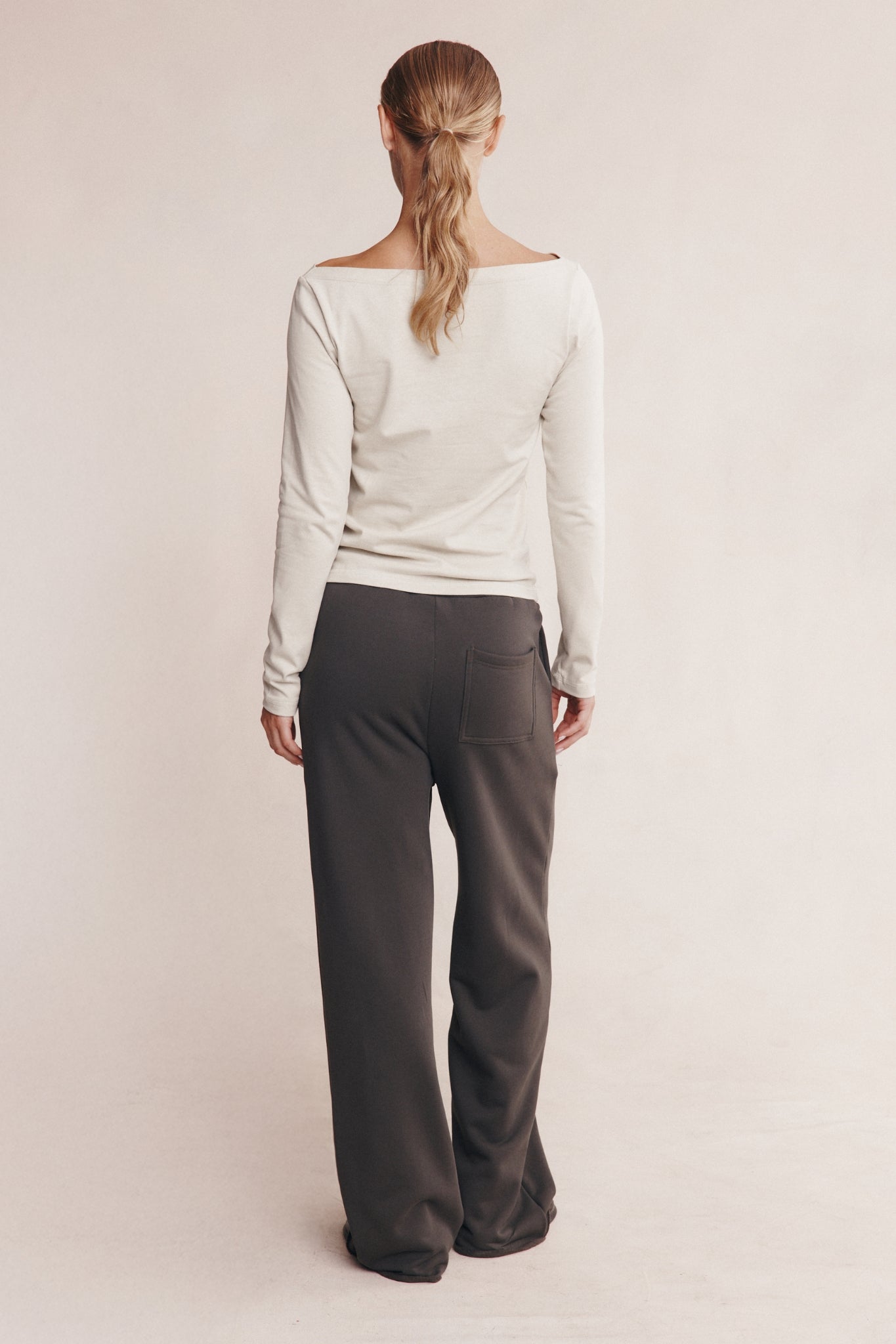 THALIA LONG SLEEVE TEE - SILT