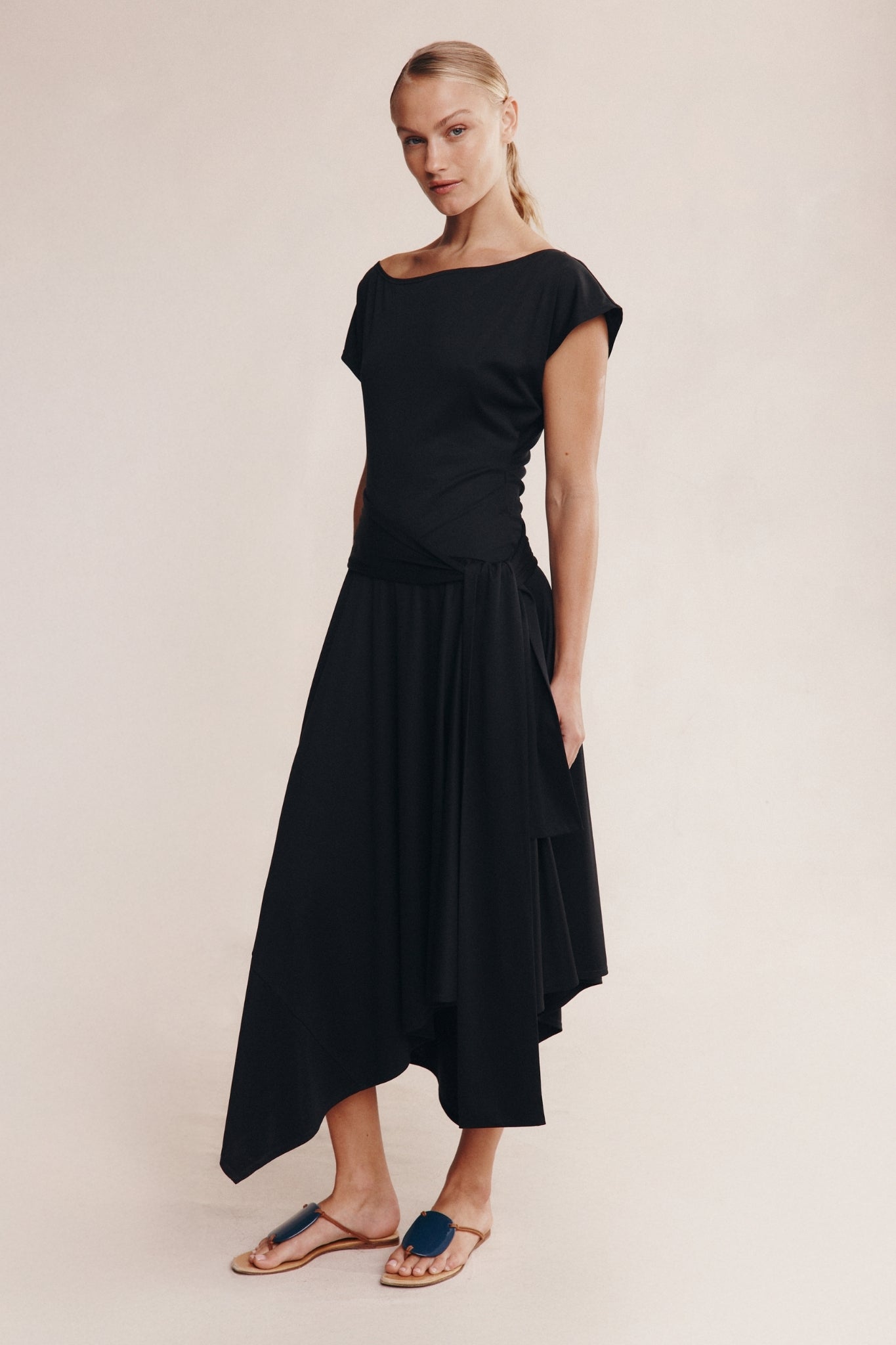 INEZ DRESS - BLACK