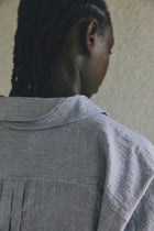 FREDDY SHIRT - CHARCOAL STRIPE