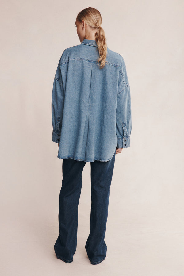 JORDY SHIRT - LIGHT WASH