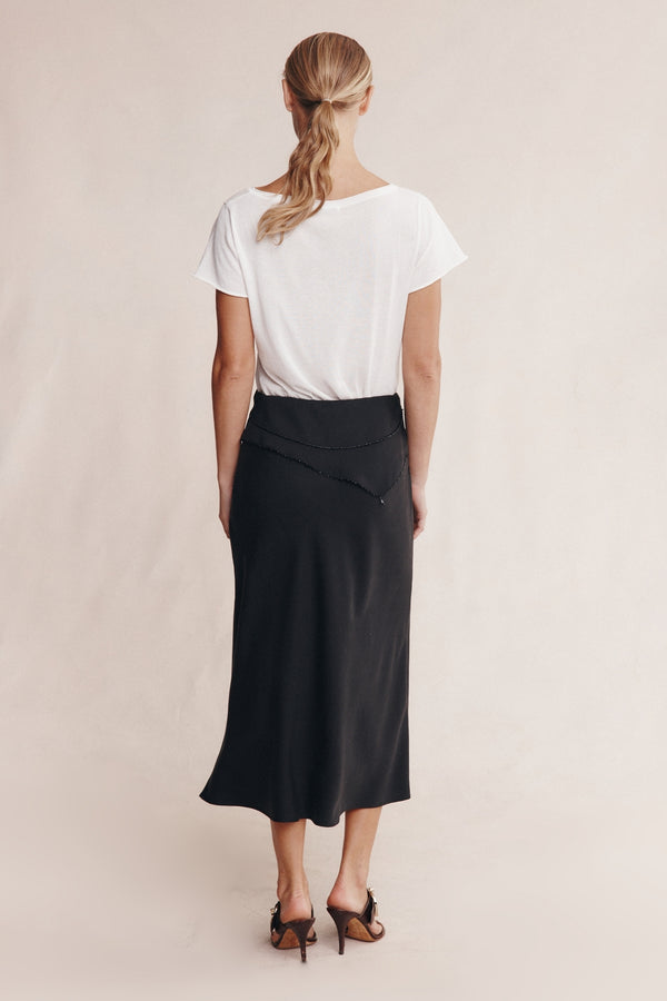 FLORIANE SKIRT - BLACK