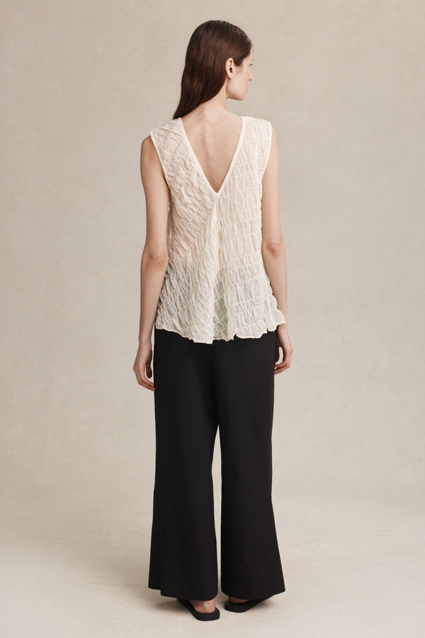 BLANCHE TOP - IVORY