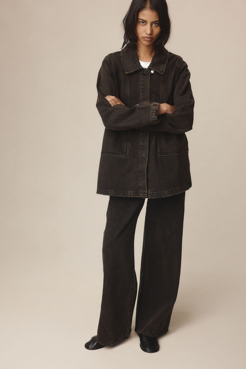 MONO JACKET - TOBACCO