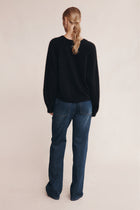 BABETTE CARDIGAN. - BLACK
