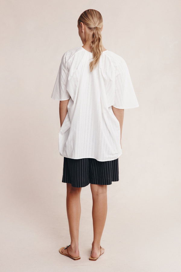 LIBERTY SHORT SLEEVE SHIRT - IVORY