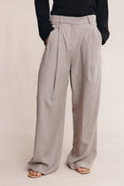 MORRIE PANT - GREY MARLE