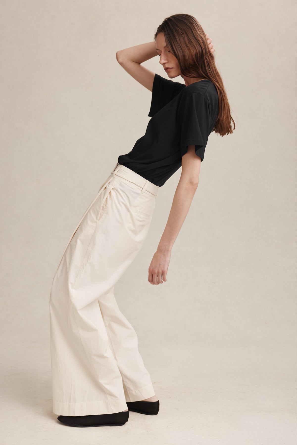 MORRIE PANT - IVORY
