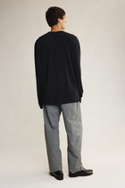 KOSTA LONG SLEEVE TEE - BLACK