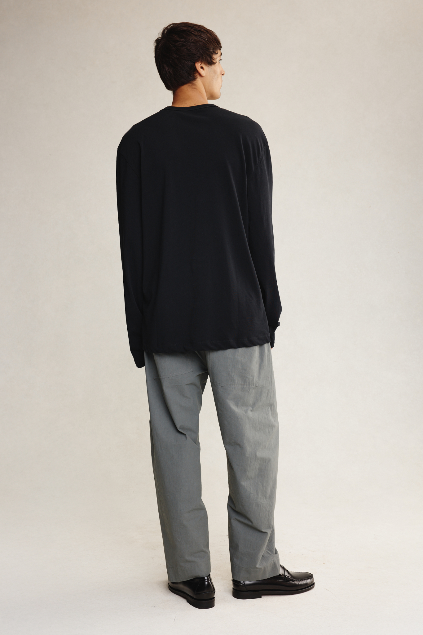 KOSTA LONG SLEEVE TEE - BLACK