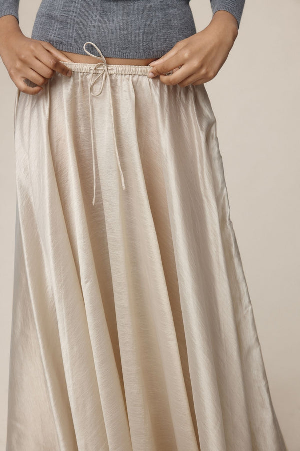 BAYLEY SKIRT - CHAMPAGNE