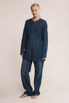 RIANA JACKET - DARK WASH