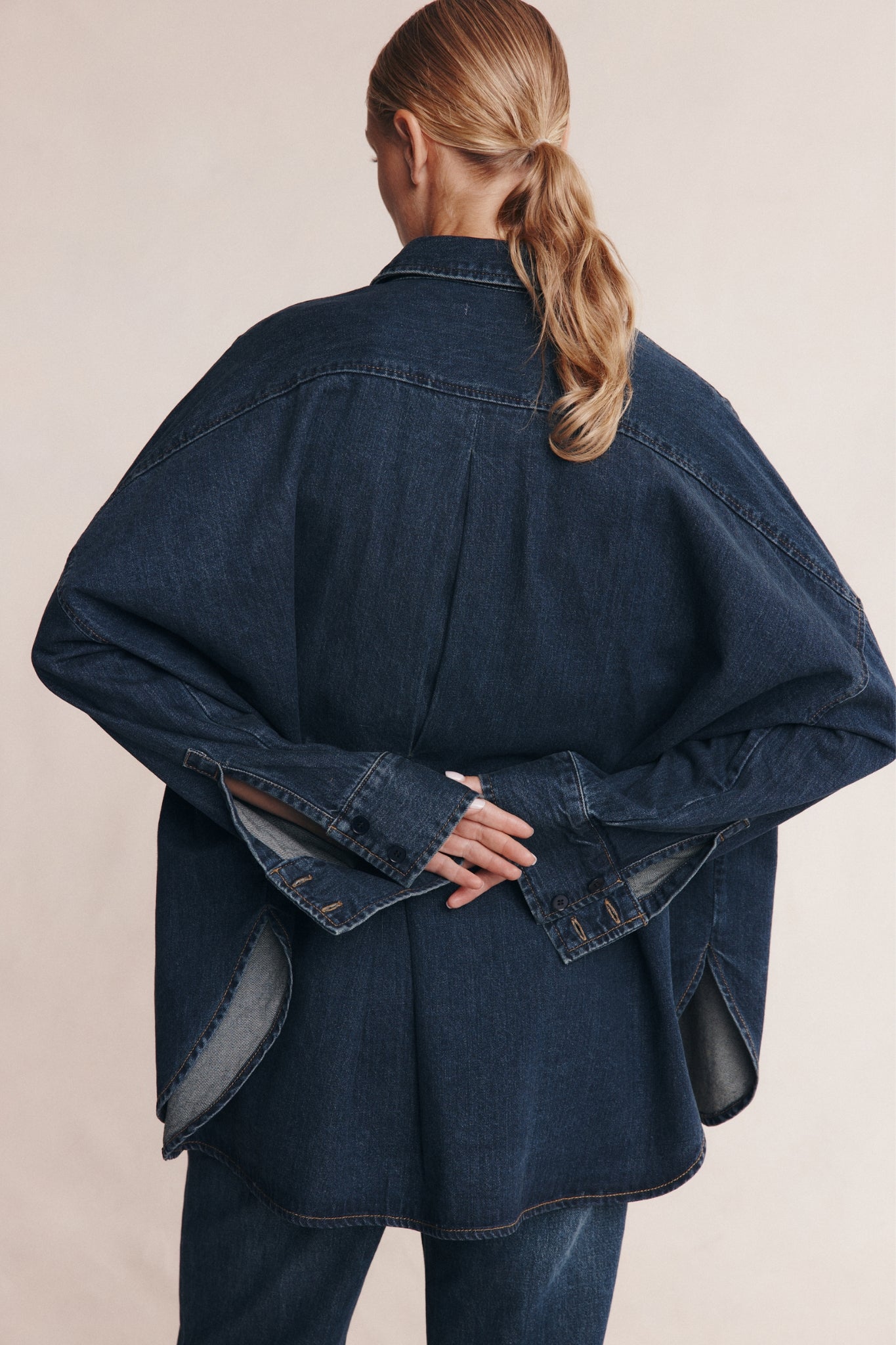 JORDY SHIRT - DARK WASH