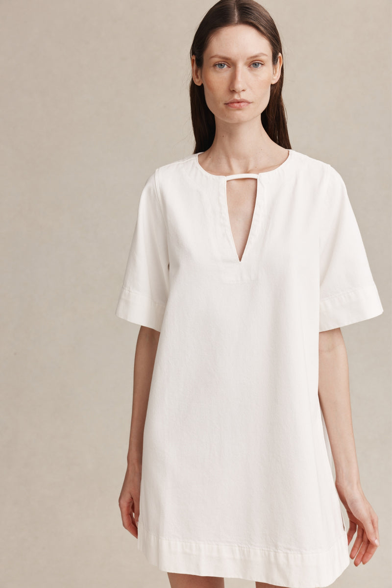RENNIE DRESS - BLANC