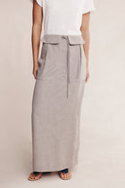 BECA SKIRT - GREY MARLE