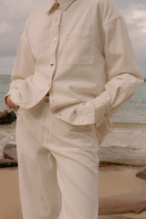 ALFALFA SHIRT - IVORY