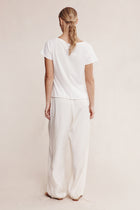 LILL KNIT TEE - IVORY
